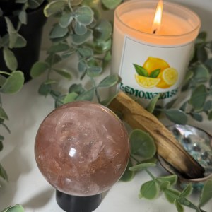 Rose Amethyst Spheres